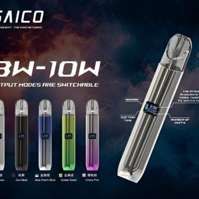 炫刻電子煙主機 SAICO高端鋅合金煙桿 兩檔功率調節 台灣主機推薦