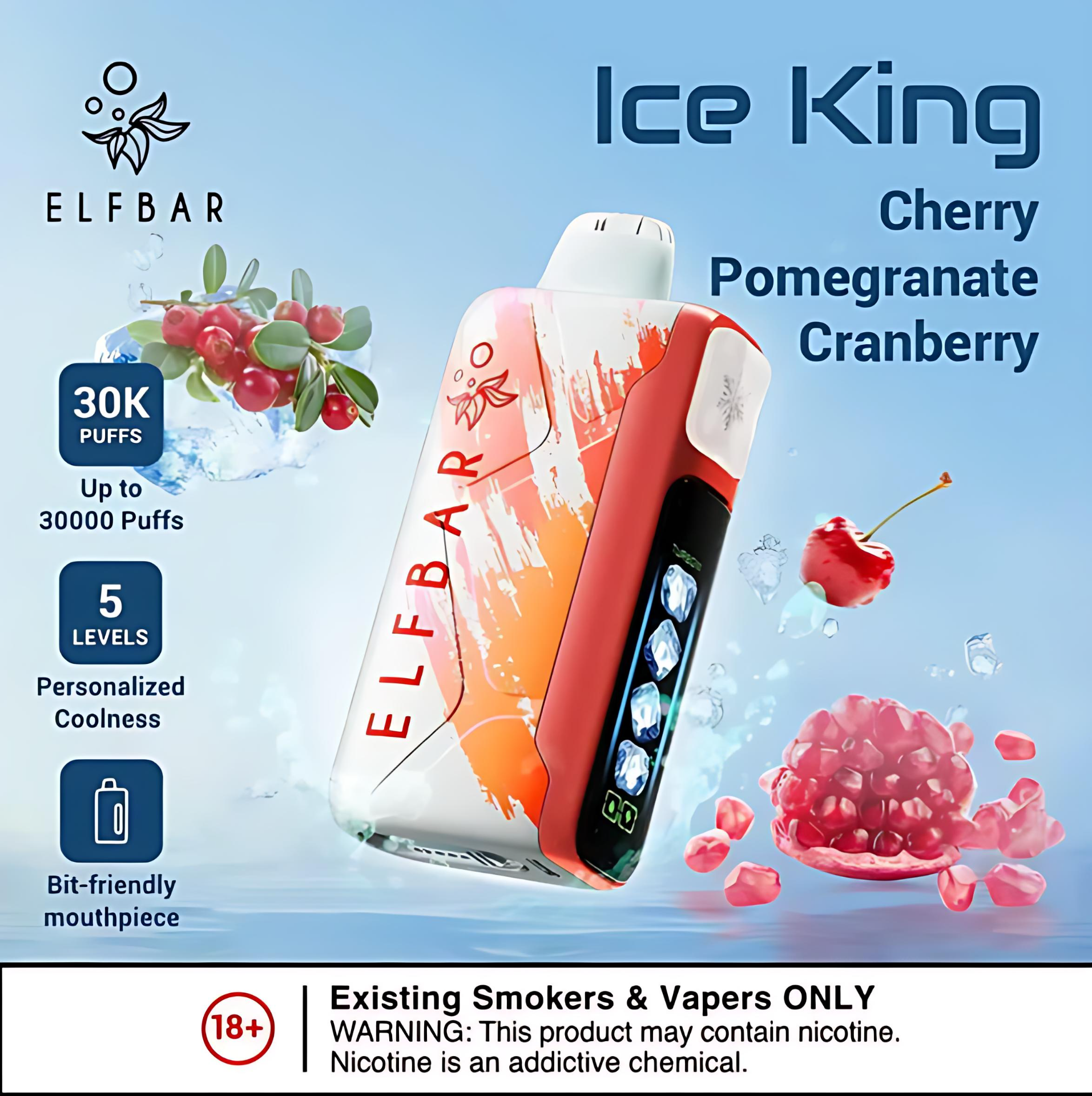 拋棄式電子煙口數與續航真相:12000 到 60000 Puffs 怎麼選|蒸氣船長 4 ElfBar Ice King 30K Puffs 拋棄式電子煙